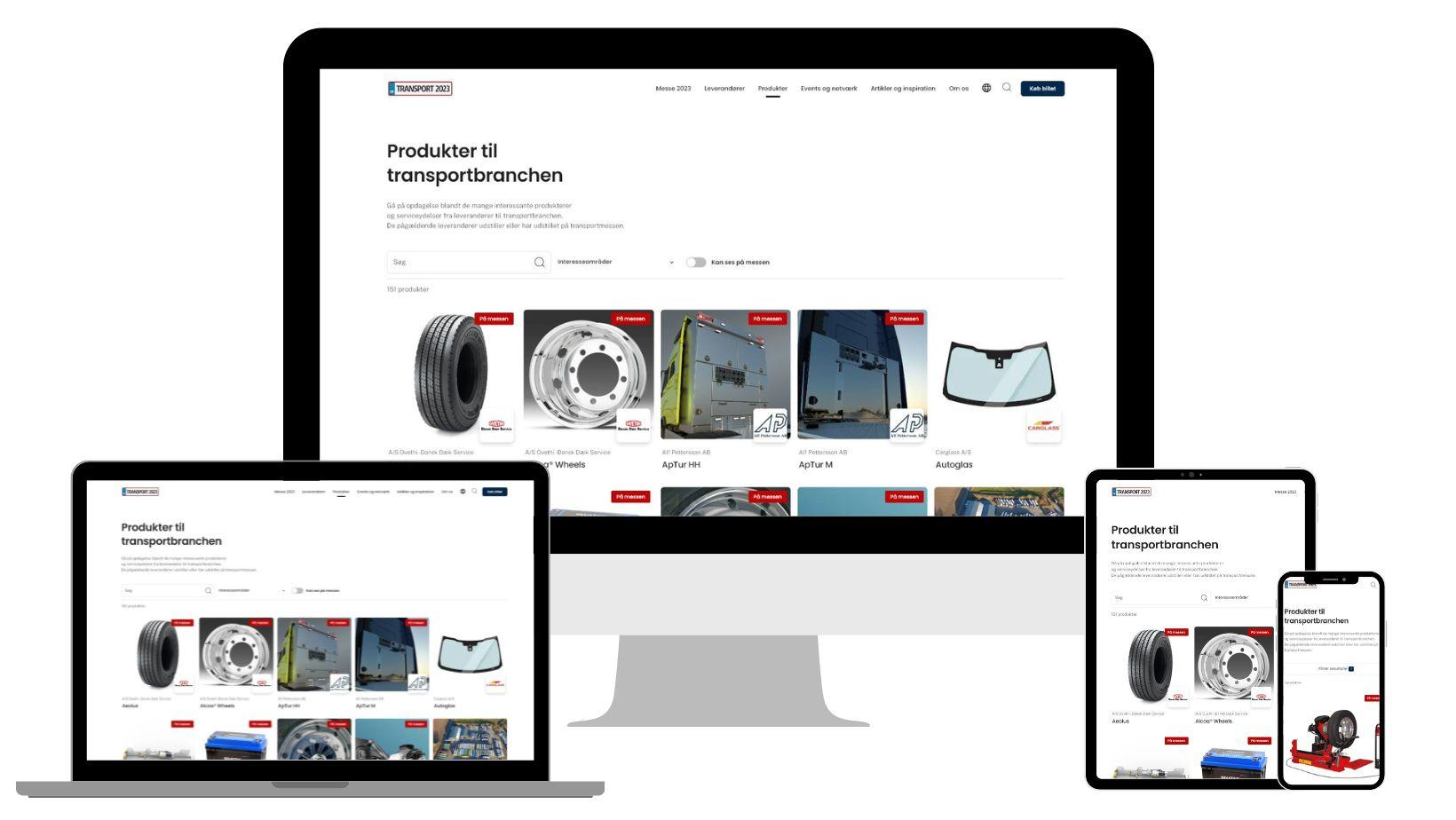 Digital visning af produktnyheder